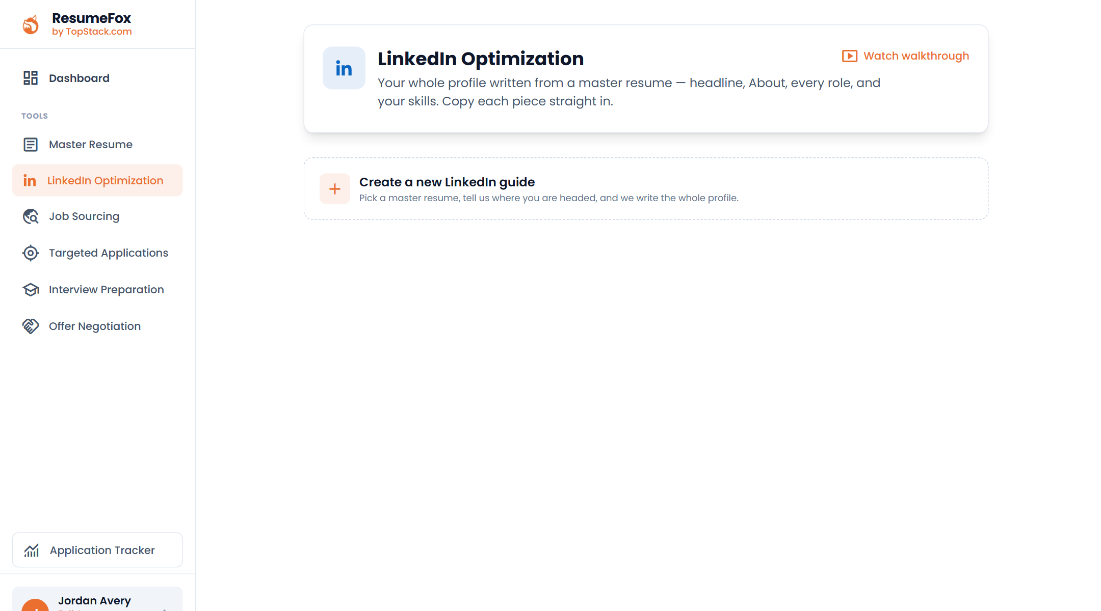 A LinkedIn optimization guide with rewritten headline and About section